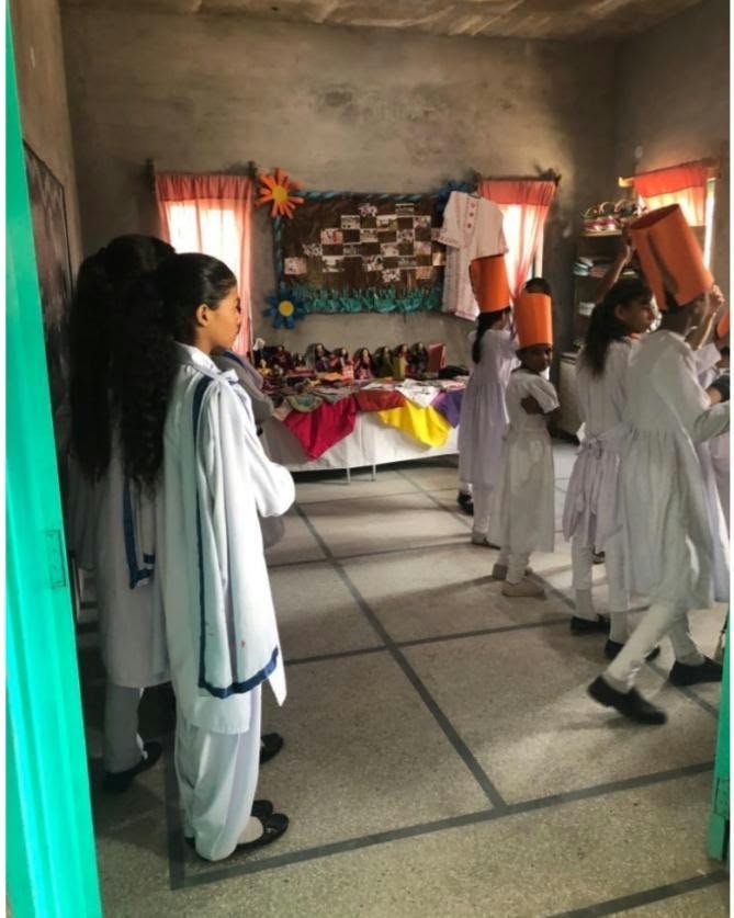 Students at Green Earth Roshni School, Lahore